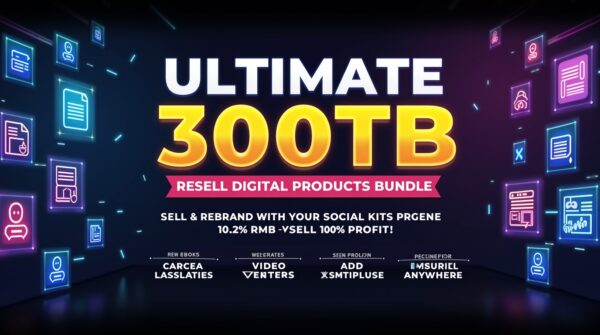 ULTIMATE 300TB MEGA DIGITAL PRODUCTS BUNDLE - Image 2